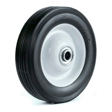 Martin Wheel Martin Wheel Light Duty Steel Wheel - 6 x 1.50 - 1-3/8" Offset Hub - 1/2" BB - Rib Tread 615-OF-R